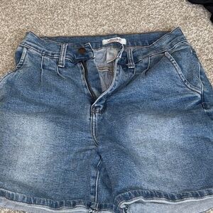 Vibrant Classic Blue Jean Shorts